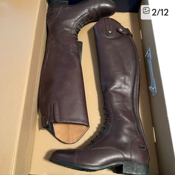 Ariat Shoes - Ariat Heritage Contour II Full Zip Field Boots